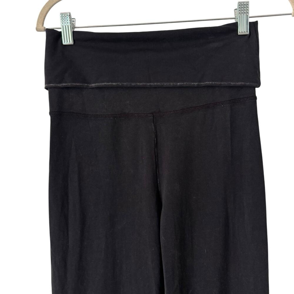 NWT Aerie Offline OG Super Flare High Rise Black Leggings Long Inseam Medium - Picture 4 of 7